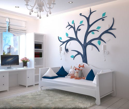 Muurstickers babykamer